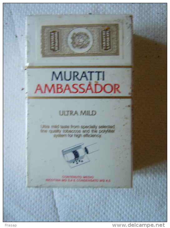 Pacchetto  Di Sigarette   -   MURATTI AMBASSADOR    - Cigarette Package  NEW-NUOVO - Fuma Sigarette