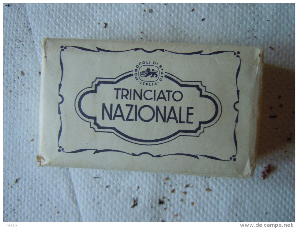 Pacchetto  Di Sigarette   -   TRINCIATO NAZIONALE    - Cigarette Package  NEW-NUOVO - Fuma Cigarrillos