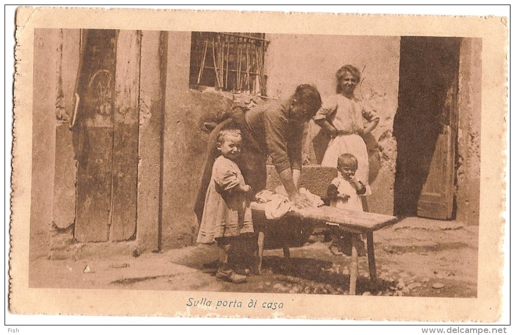 Portugal & Bilhete Postal, Porto , Lagos 1917 (239) - Lettres & Documents