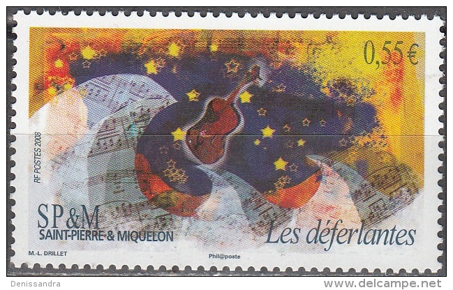 Saint-Pierre & Miquelon 2008 Yvert 925 Neuf ** Cote (2015) 2.20 Euro Festival Les Déferlantes - Ongebruikt