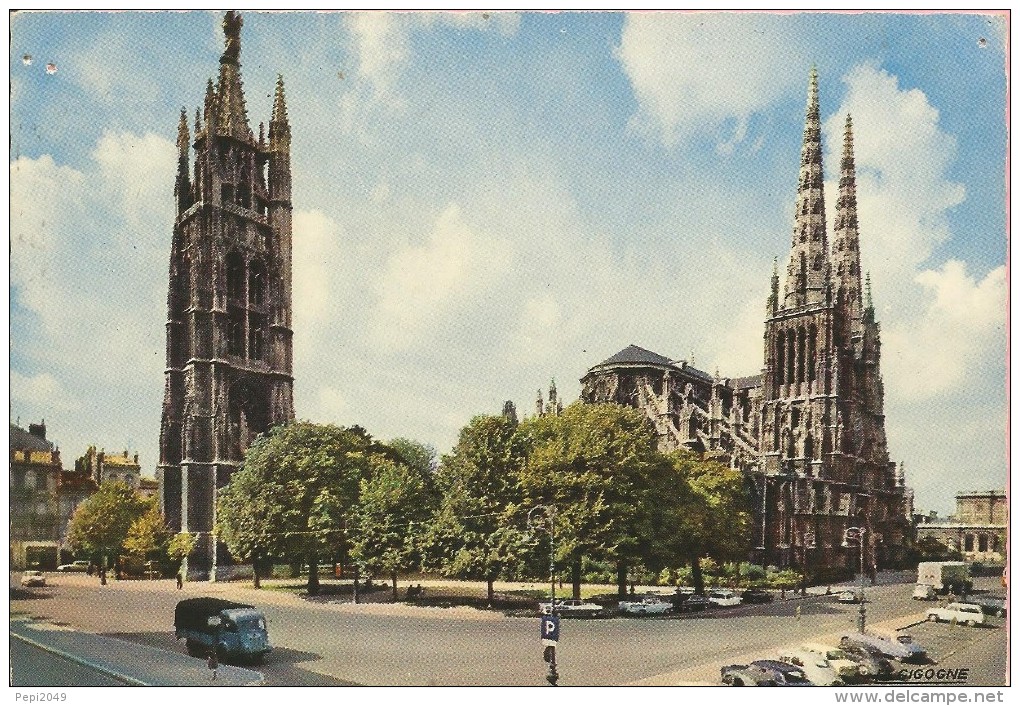 PP837 - POSTAL - BORDEAUX - LA CATHEDRALE ET LA TOUR PEY BERLAND - Otros & Sin Clasificación