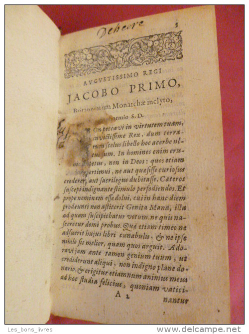 EUPHORMONIS LUSINI SATYRICON 1616 Barclay John Rare / Bibliothèque Du Comte De Boussay - Before 18th Century