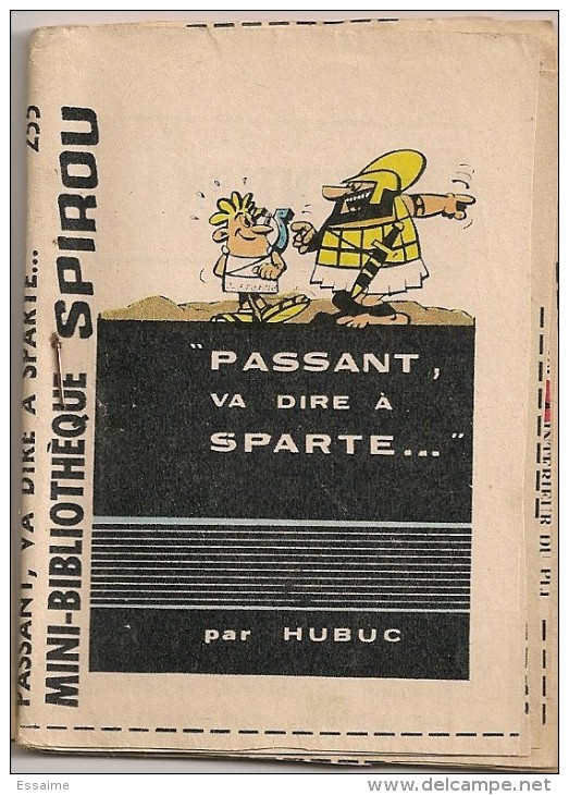 un mini-récit de Spirou à choisir parmi les n° 214 à 327. hubuc mallet rosy deliège bissot devos anjo degotte remacle