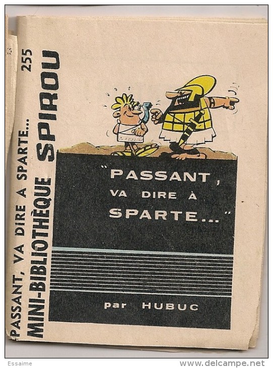 un mini-récit de Spirou à choisir parmi les n° 214 à 327. hubuc mallet rosy deliège bissot devos anjo degotte remacle