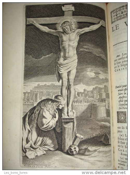 OFFICE DE LA SEMAINE SAINTE A L'USAGE DE ROME MDCLXXXIII (gravures) rarissime exemplaire !