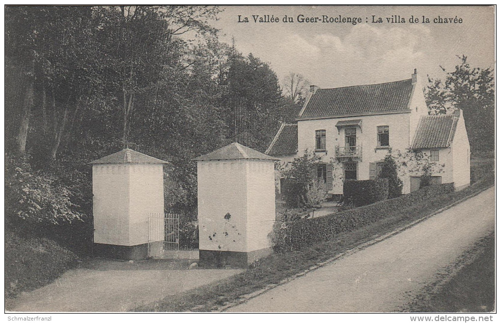 CPA - AK La Vallee Du Geer Roclenge Villa De La Chavee Bei Ruckelingen Bassenge Bitsingen Eben Emael Belgien Belgique - Bassenge