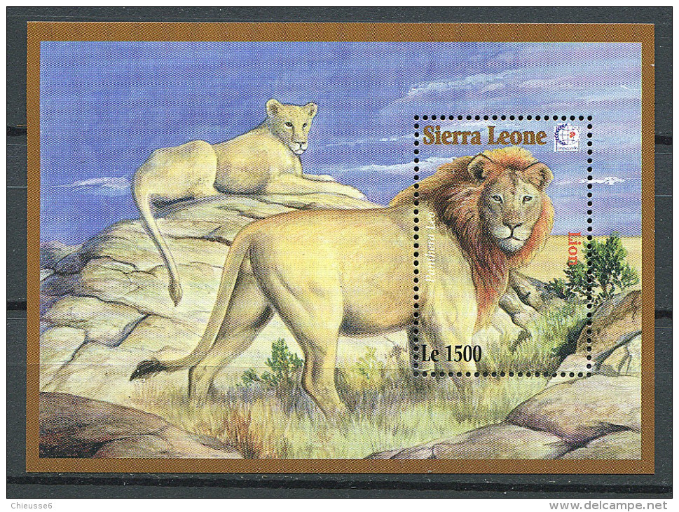 (cl 10 - P4) Sierra Leone ** Bloc N° 271 (ref. Michel Au Dos) -  Lion - - Sierra Leone (1961-...)