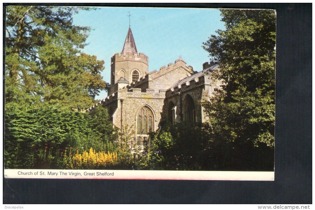 N510 CHURCH OF ST. MARY THE VIRGIN, GREAT SHELFORD - BY E.T.W. - USED 1963 - Otros & Sin Clasificación