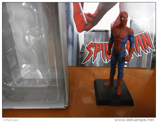 FIGURINE METAL SPIDERMAN Avec Sa Boîte Et Son Fascicule - MARVEL -EAGLEMOSS - Statuettes En Métal