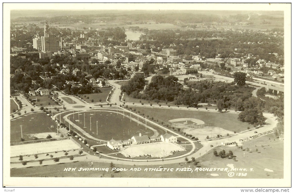 CP Du NEW Swimming Pool And Athletic Field , ROCHESTER . - Rochester