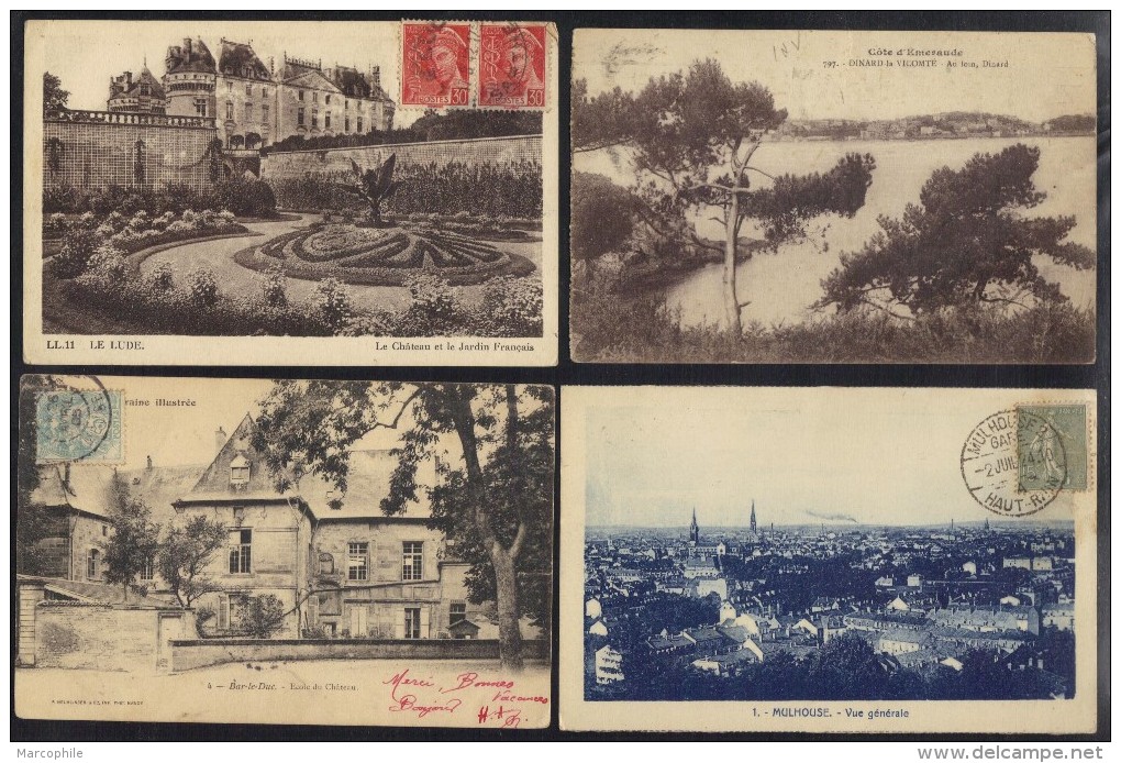 FRANCE / LOT DE 40 CARTES POSTALES ANCIENNES / 10 IMAGES (ref 4593) - 5 - 99 Cartoline