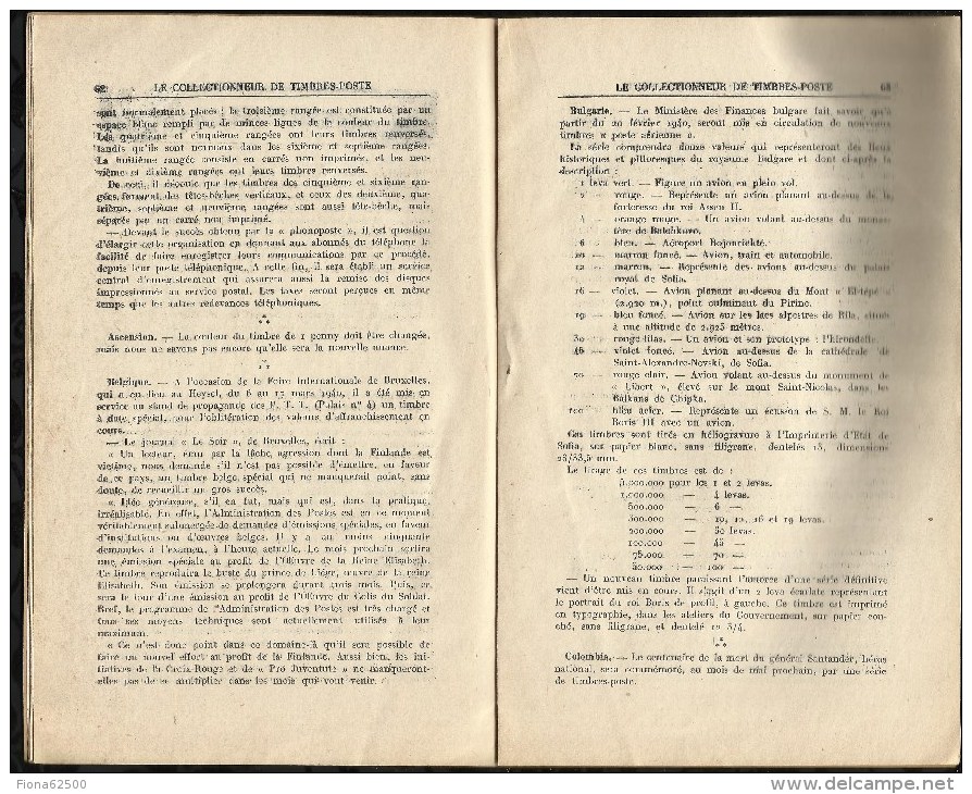 CATALOGUE . ARTHUR MAURY .  LE COLLECTIONNEUR DE TIMBRES - POSTE . N°  635 . 25 MARS 1940 .