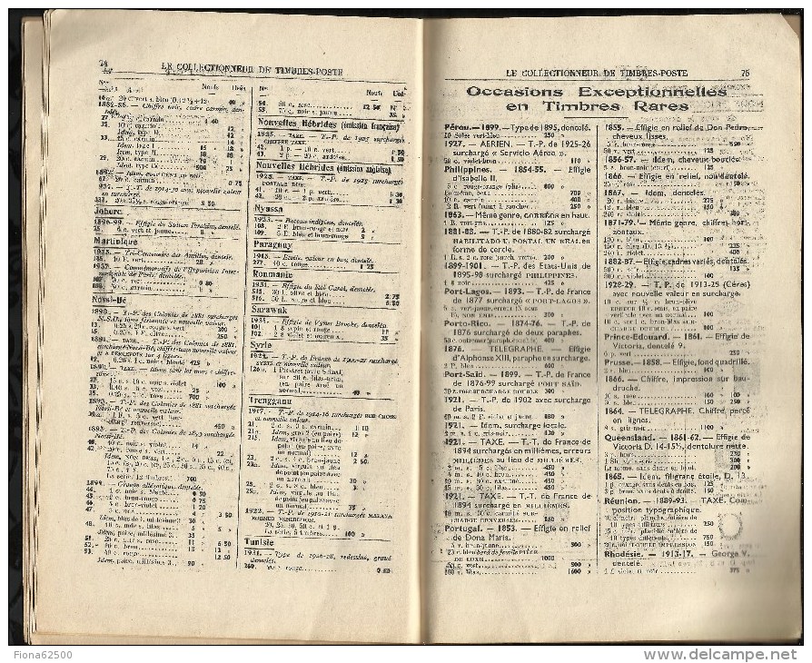 CATALOGUE . ARTHUR MAURY .  LE COLLECTIONNEUR DE TIMBRES - POSTE . N°  635 . 25 MARS 1940 .