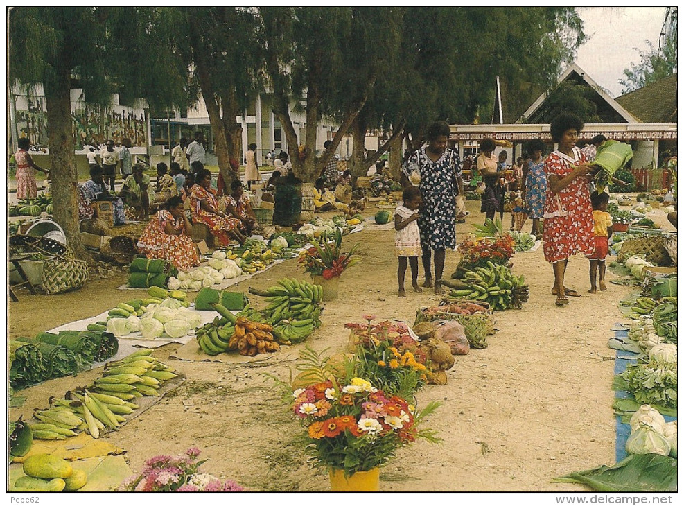 Vila-vanuatu-typical Market-cpm - Vanuatu