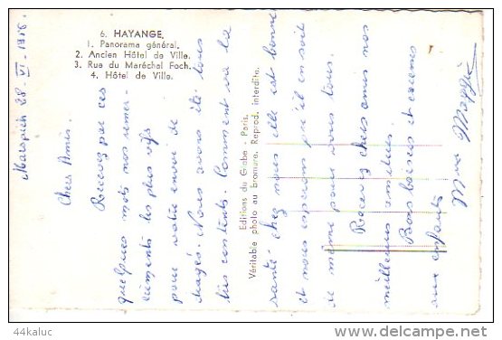 HAYANGE Multivues  (Scan Recto Verso) - Hayange