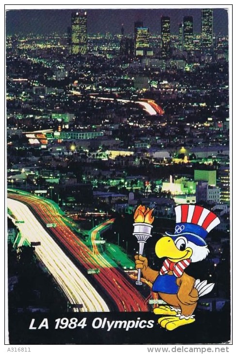Cpm   Sam ,THE OLYMPIC EAGLE ,mascot Of The 1984 Olympics - Giochi Olimpici