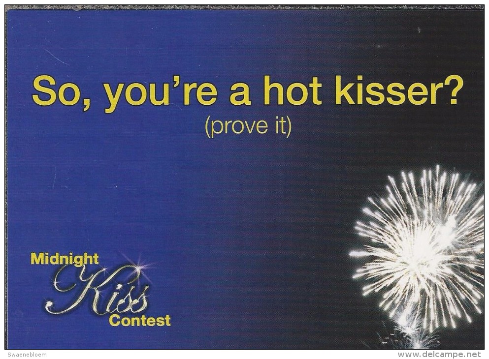 Boomerang Kaart - So, You're A Hot Kisser? (prove It) Midnoght Kiss Contest. Jordan*Go! - Humor