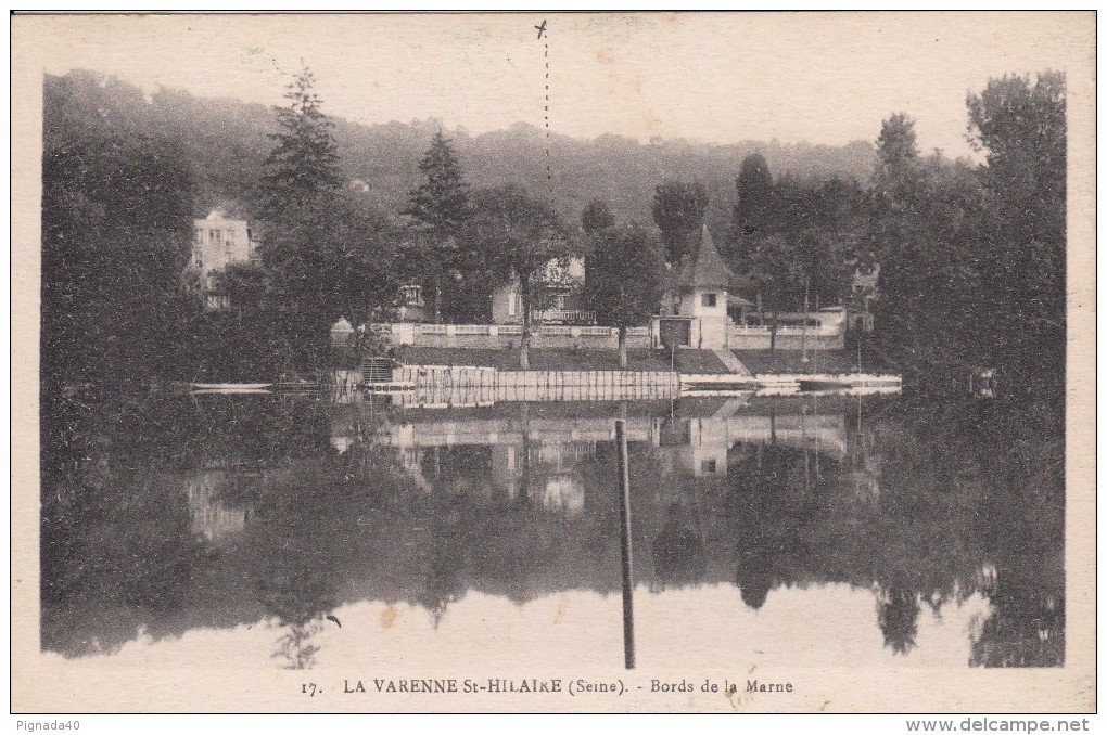 Cp , 94 , LA VARENNE-St-HILAIRE , Bords De La Marne - Autres & Non Classés