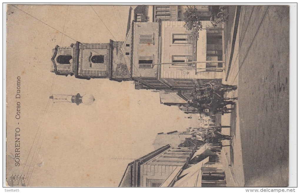 Sorrento  - -veduta 1900 - Napoli