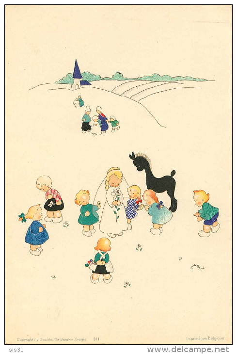 Illustrateurs - Illustrateur Josette Boland - Enfants - Grand Format  - état - Dessins D'enfants