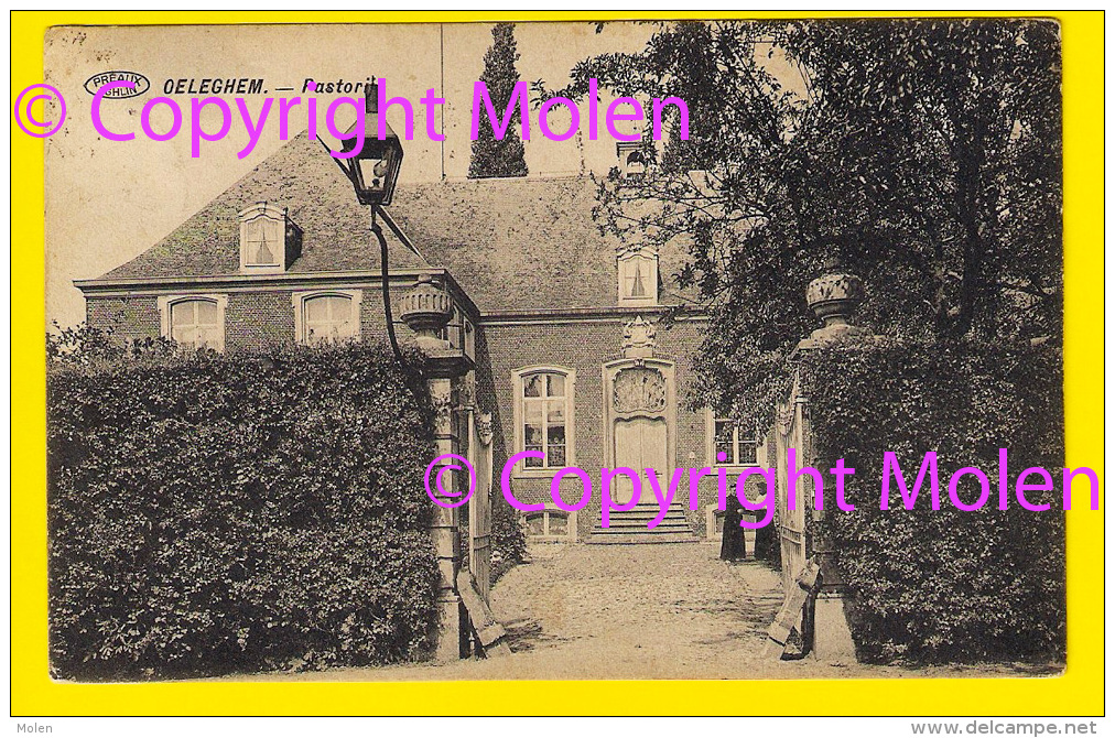 PASTORIJ Te OELEGHEM = OELEGEM RANST * Verzonden In 1914 PRESBYTERE PASTORIE CURE PASTORY * Kleine Animatie 4240 - Ranst