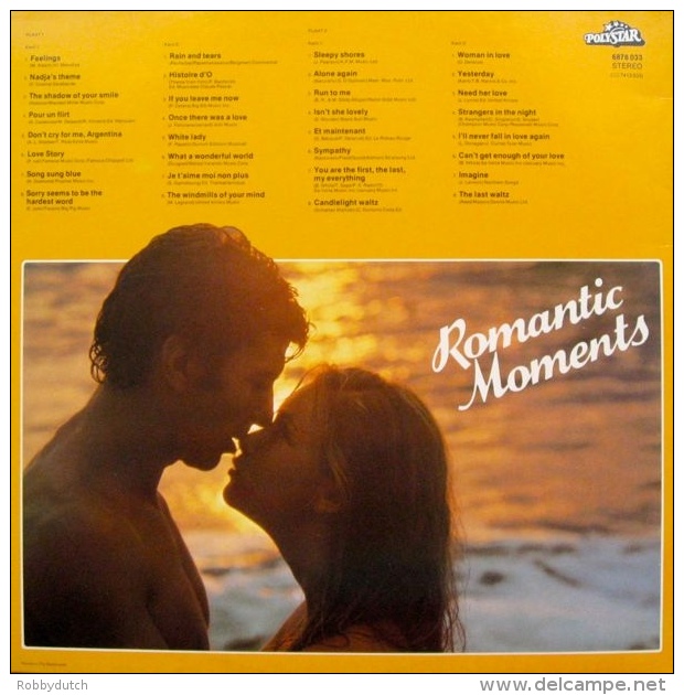 * 2LP *  FAUSTO PAPETTI - ROMANTIC MOMENTS (Holland 1980) - Instrumentaal