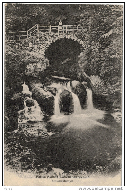 Carte Postale Ancienne De LUXEMBOURG - SCHIESSENTUMPEL - Muellerthal