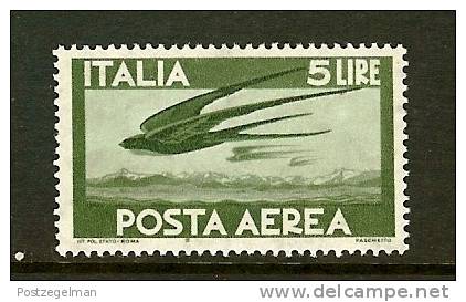 ITALIA 1945 MNH Stamp(s) Airmail 5 Lira 709 - Mint/hinged