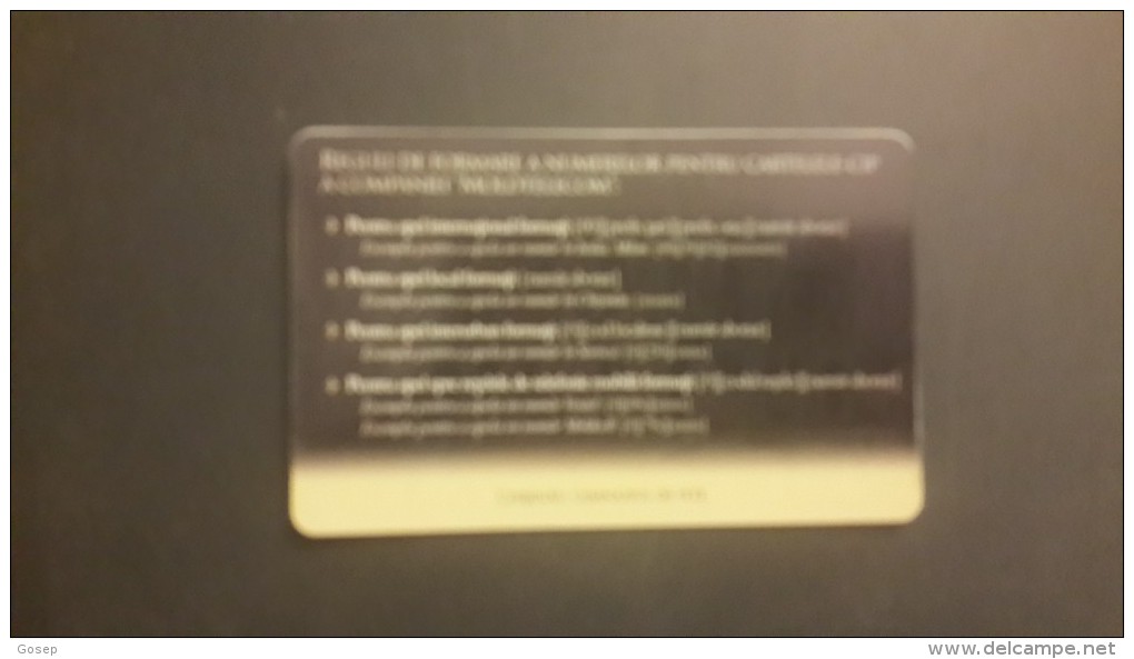 Moldova-very Expansive Card-500units-(5/2005)- Tirage-10.000- Used+ 7 Card Prepiad Free - Moldawien (Moldau)