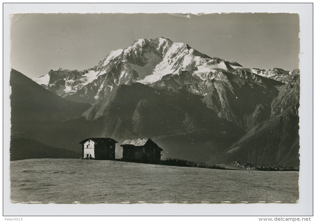 Riederalp Ob Mörel, Fletschhorn. Kleinformat - Riederalp