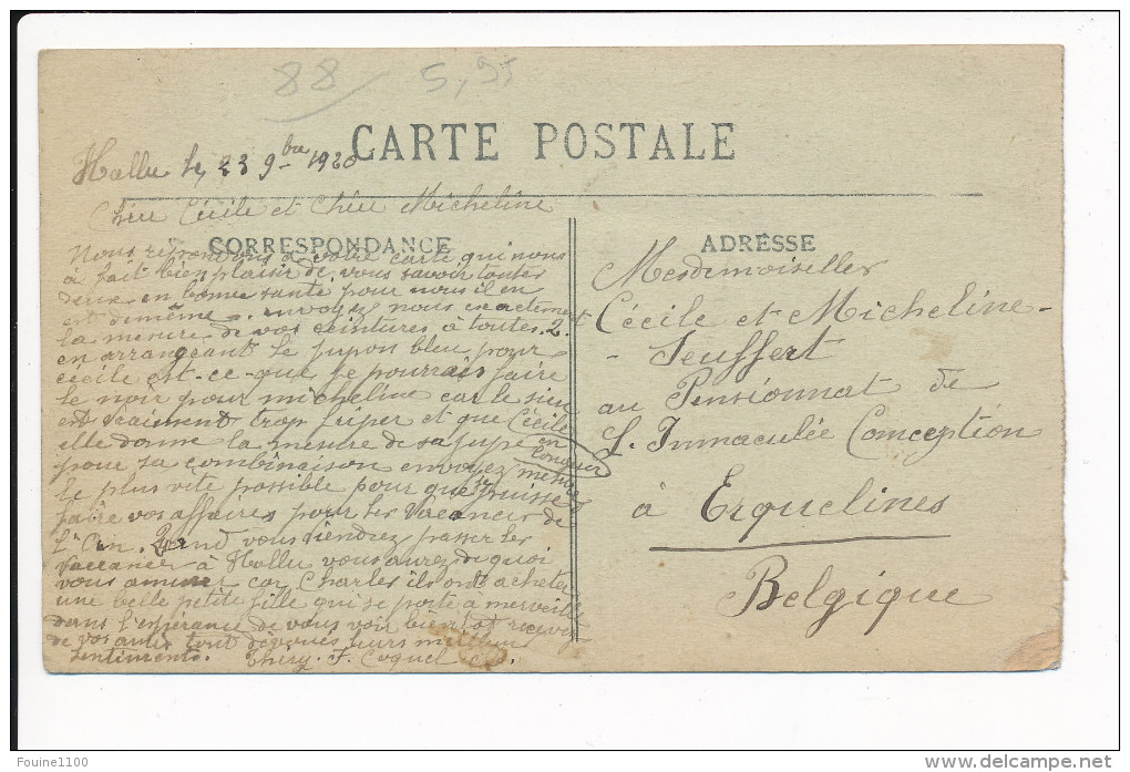 Carte De LONGUEVAL Le Bois Des Trônes ( Monument Aux Morts Ou Calvaire à Voir )  ( Recto Verso ) - Other & Unclassified