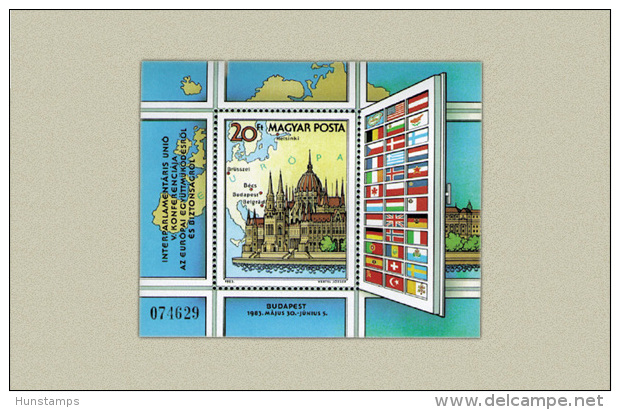 Hungary 1983. EUROPA Sheet MNH (**) Michel: Block 163 A / 4.50 EUR - Ungebraucht