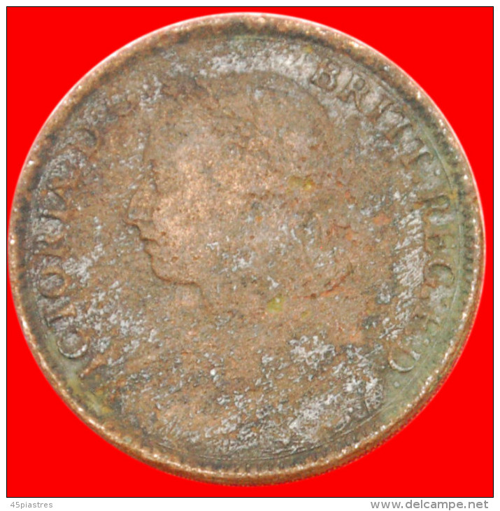 * MISTRESS OF THE SEAS: GREAT BRITAIN  FARTHING 1884 SHIP VICTORIA (1837-1901)! INTERESTING TYPE! LOW START NO RESERVE! - B. 1 Farthing