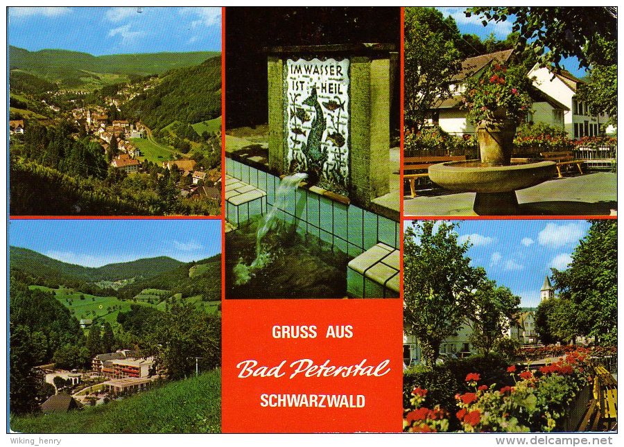 Bad Peterstal Griesbach - Mehrbildkarte 5 - Bad Peterstal-Griesbach