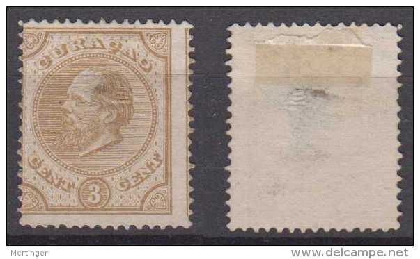 Curacao Mi# 8 (*) 3c 1876 - Curaçao, Antilles Neérlandaises, Aruba