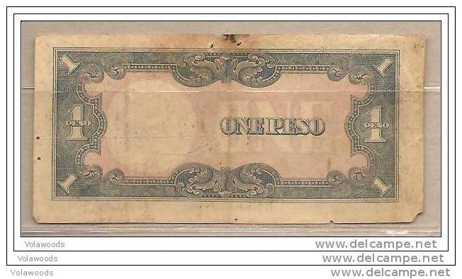 Filippine Occupazione Giapponese - Banconota Circolata Da 1 Peso - Non Comune - Filippine