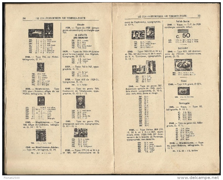 CATALOGUE . ARTHUR MAURY .  LE COLLECTIONNEUR DE TIMBRES - POSTE . N°  639 . 25 FEVRIER1941 .