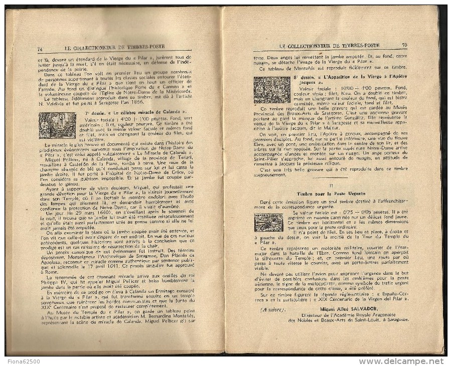 CATALOGUE . ARTHUR MAURY .  LE COLLECTIONNEUR DE TIMBRES - POSTE . N°  641 . 25 AVRIL 1941 . - Covers & Documents