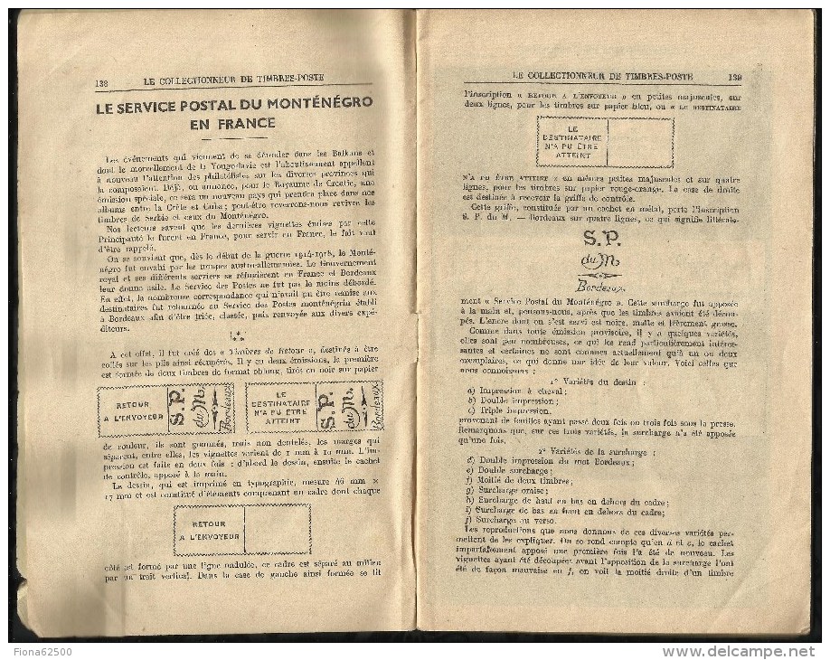 CATALOGUE . ARTHUR MAURY .  LE COLLECTIONNEUR DE TIMBRES - POSTE . N°  645-646 . 25 AOÛT-25 SEPTTEMBRE 1941 . - Lettres & Documents