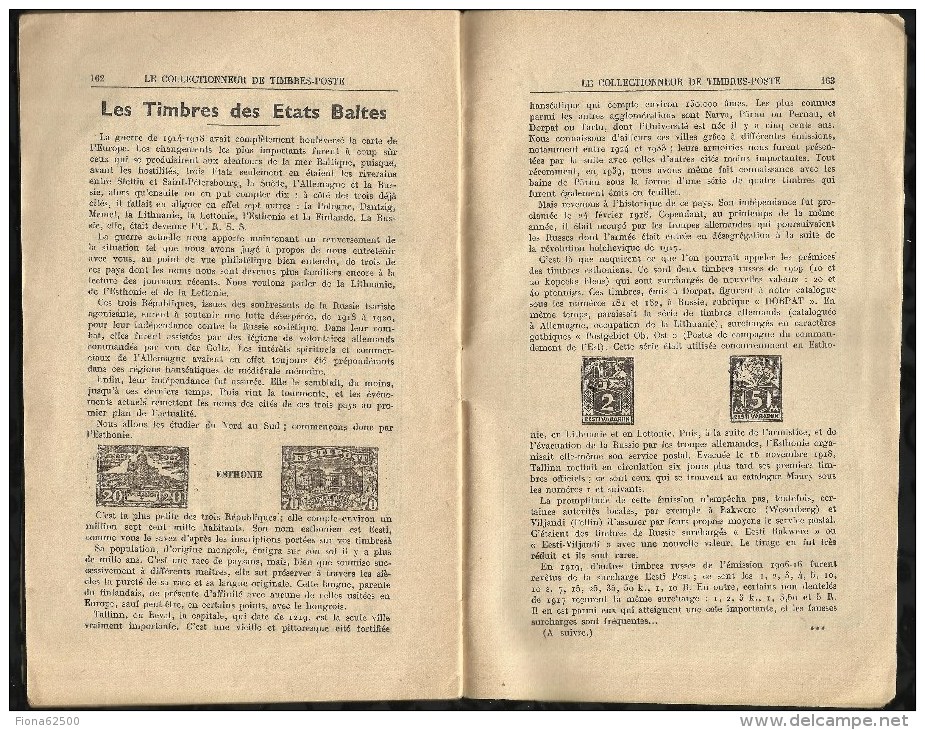 CATALOGUE . ARTHUR MAURY .  LE COLLECTIONNEUR DE TIMBRES - POSTE . N°  645-646 . 25 AOÛT-25 SEPTTEMBRE 1941 .