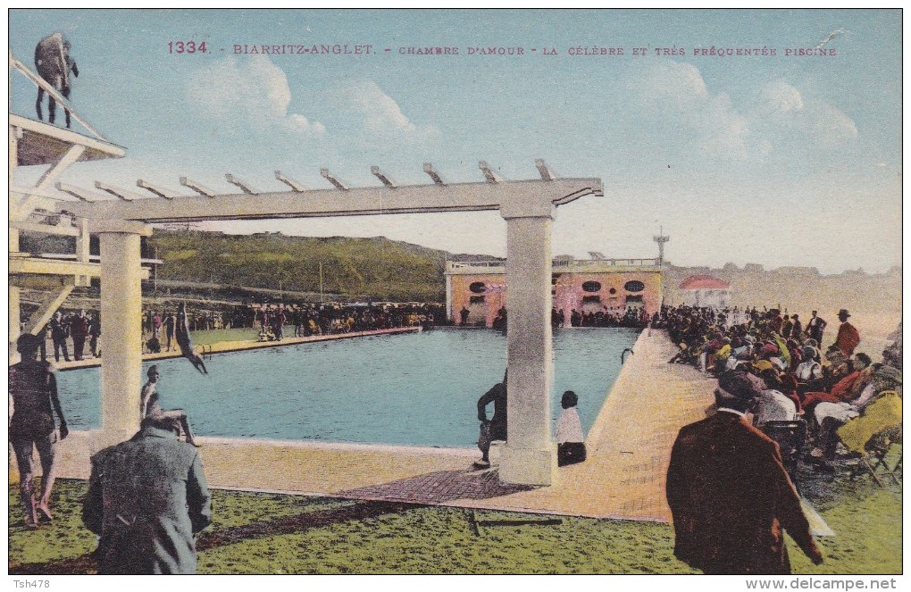 64-----BIARRITZ ---chambre D'amour La Célébre Et Trés Fréquentée Piscine---voir 2 Scans - Biarritz