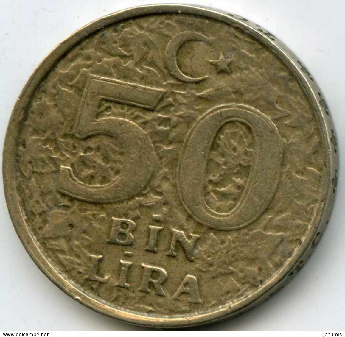 Turquie Turkey 50000 50 Bin Lira 1998 KM 1056 - Turquie