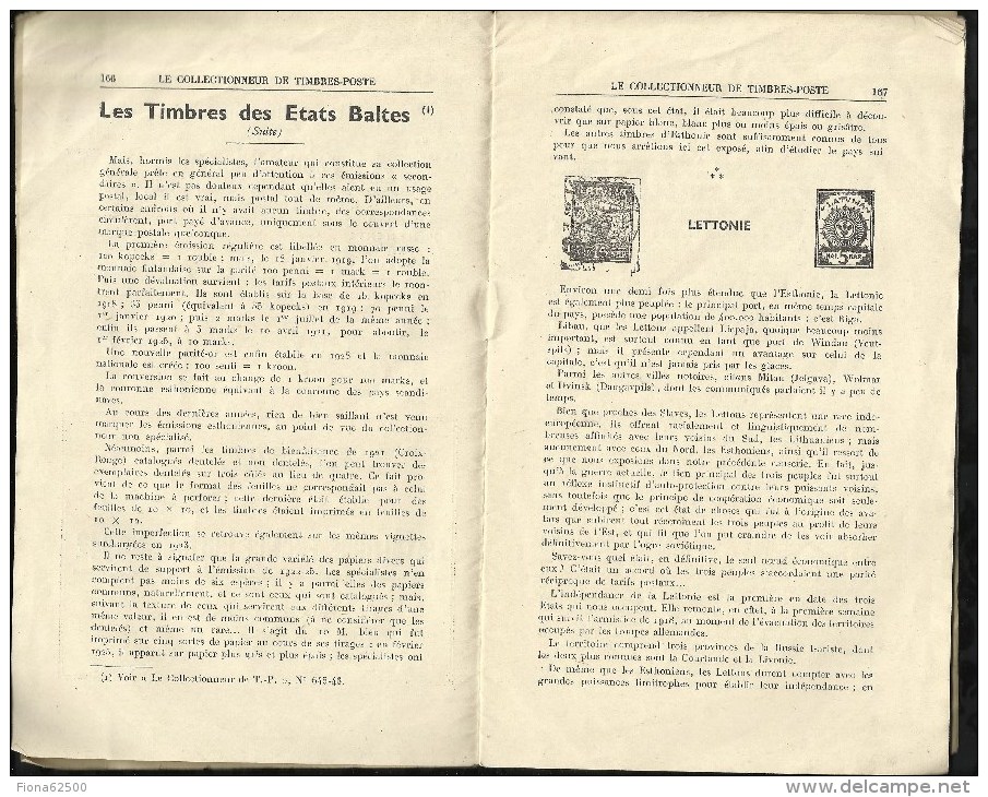 CATALOGUE . ARTHUR MAURY .  LE COLLECTIONNEUR DE TIMBRES - POSTE . N°  647 . 25 OCTOBRE1941 . - Covers & Documents