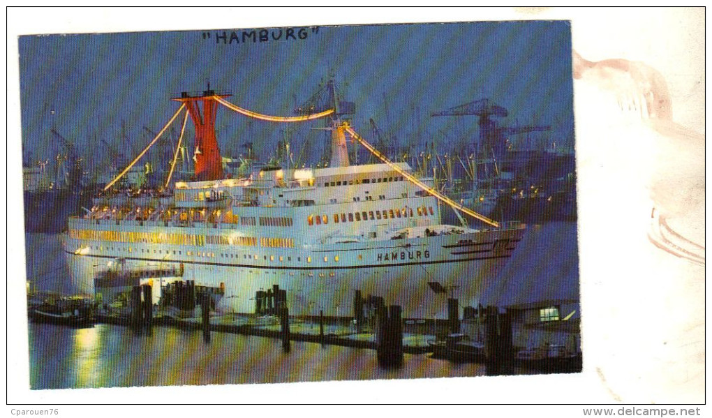 Cpm Paquebot   Hambourg  Hanseatic Allemagne - Piroscafi