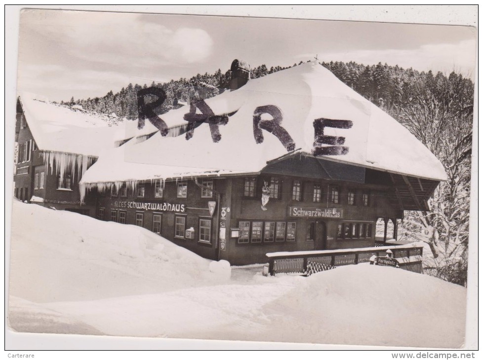 Allemagne,germany,BADE WURTEMBERG,TODTMOOS IM SUDLICHEN SCHWARZWALD,waldshut,frib Ourg En Brisgau,neige,rare - Todtmoos