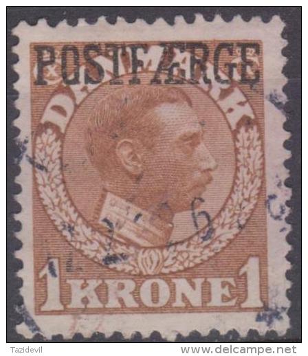 DENMARK - A Very Good Forgery Of This 1919 1k Parcel Post. Scott Q11. Used. Make A Reasonable Offer - Paketmarken