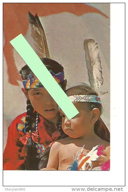 Cpm St000086 Canada  , Enfants Indiens Du Stony Tribe, - Modern Cards