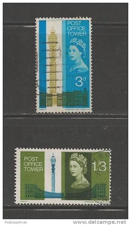 UK 1965 Used Stamp(s) Tower And Nash Terrace Nrs. 402-403 - Used Stamps