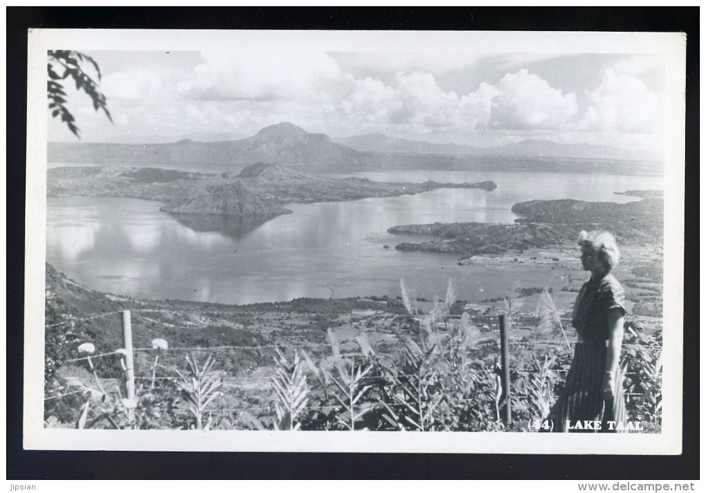 Cpa Carte Photo Des Philippines  - Lake Taal -     FRM 5 - Philippines