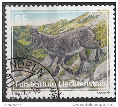 Liechtenstein, 2013 - 0,85rp Ibex - Nr.1578 Usato° - Usados